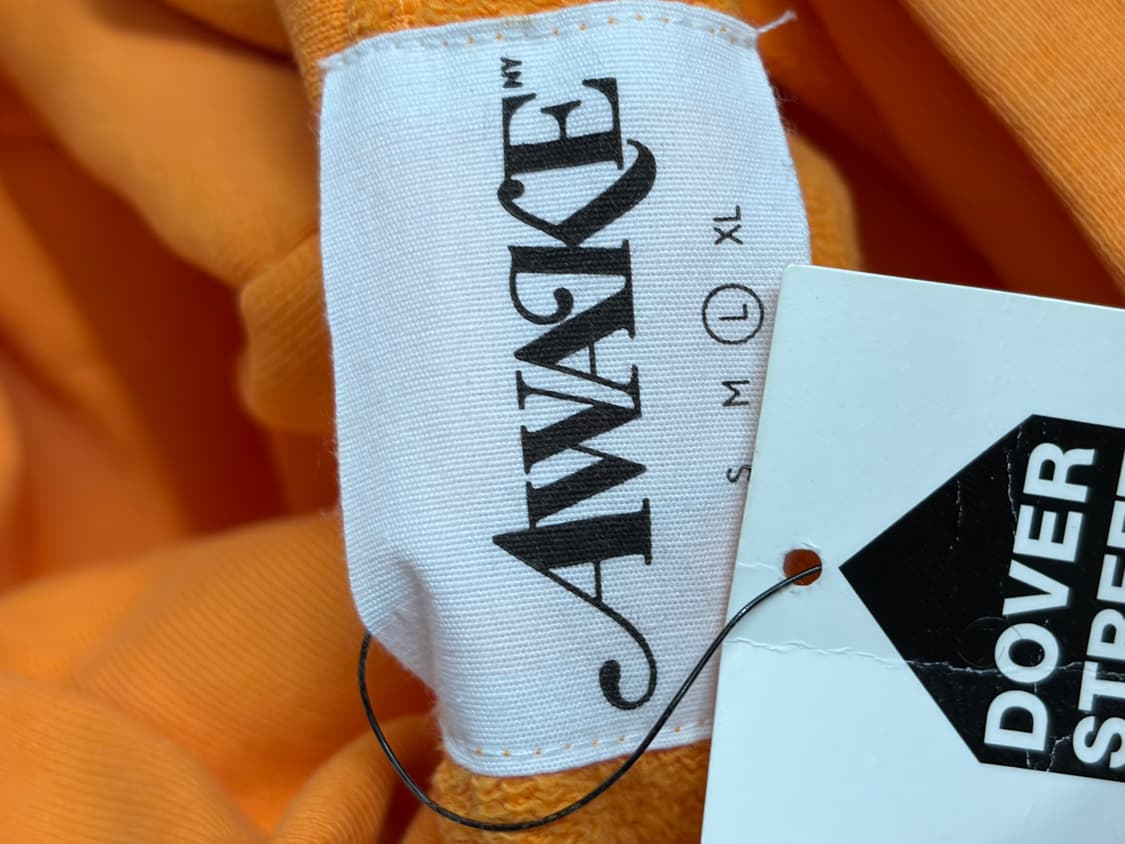 AWAKE NY 어웨이크 뉴욕 후드티 오렌지 L 상품이미지3
