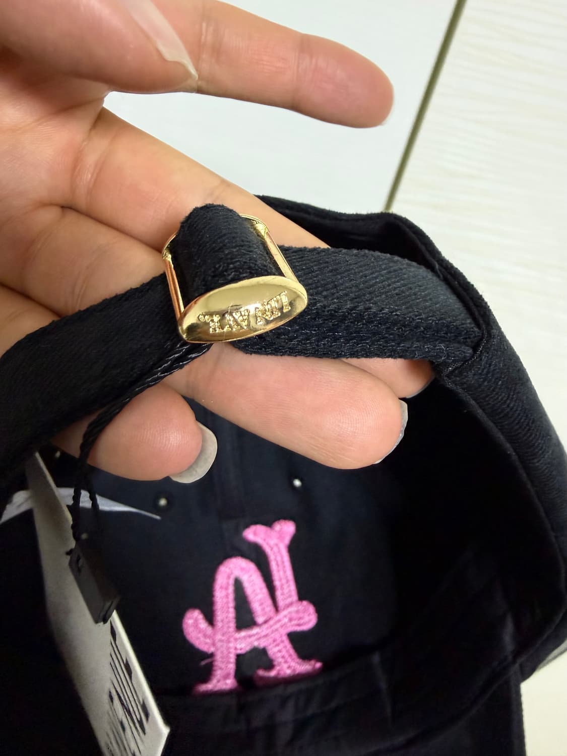 린에비뉴 LA 스티치 볼캡 새상품 상품이미지4