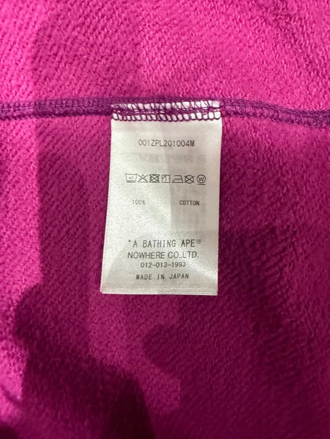 베이프 샤크후드 퍼플 상품이미지3