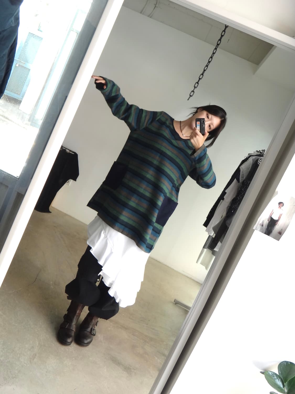Stripe warm pocket ops  상품이미지1