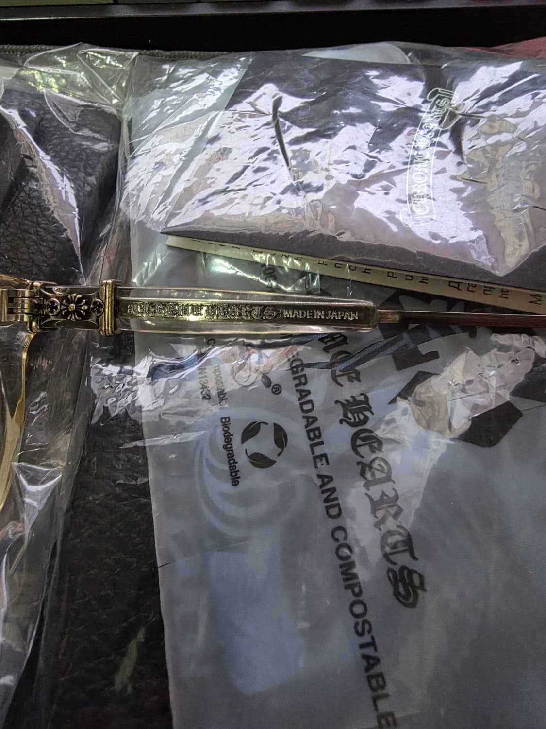 크롬하츠 SAC 삭 클리어 실버 안경 상품이미지5