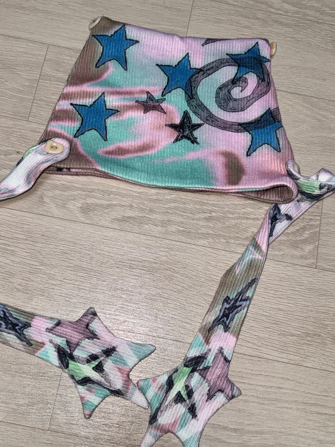 씨피어스 CFierce 별 토끼 해골 프린팅 캡 비니 상품이미지3