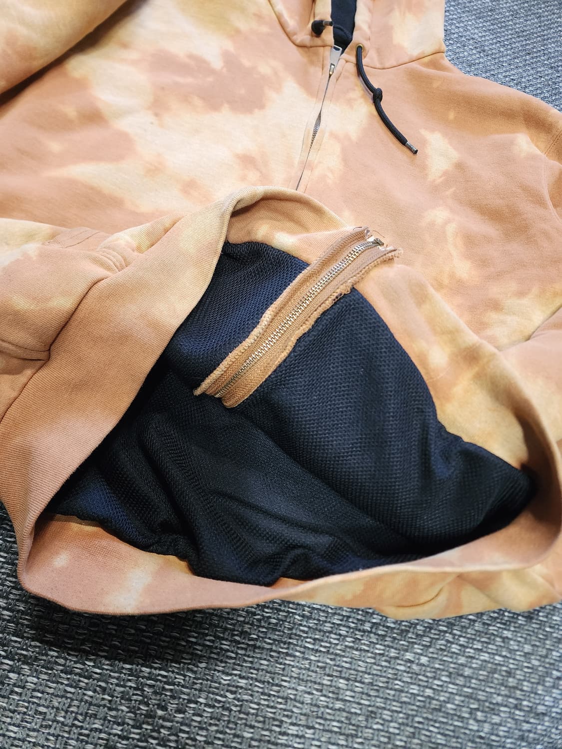 칼하트 타이 다이 후드 집업 M 상품이미지5