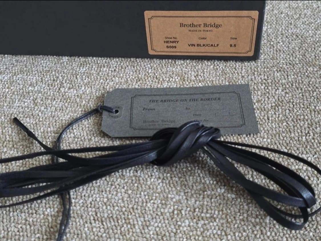 브라더브릿지 BROTHER BRIDGE HENRY 헨리 부츠 9.5 블랙 상품이미지10