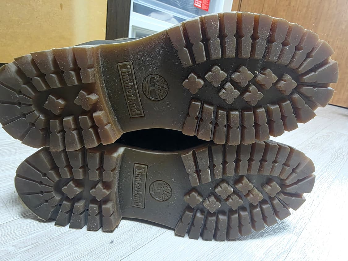 팀버랜드 6인치 프리미엄 블랙 레더부츠(255) 상품이미지10