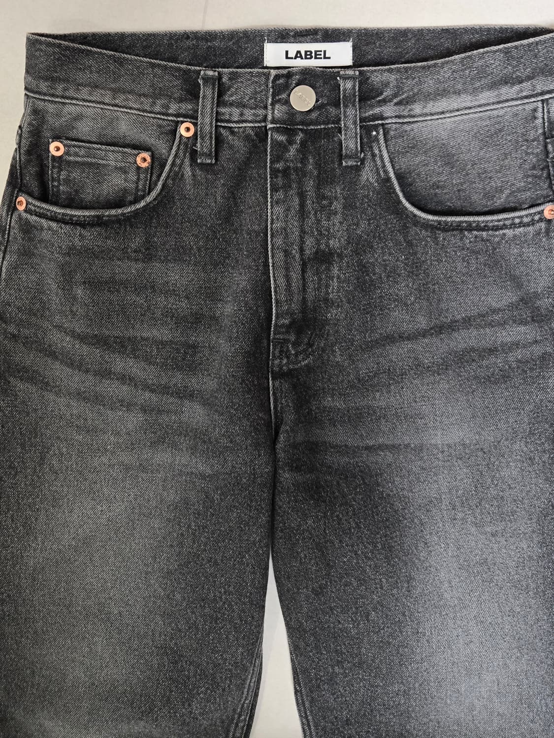 regular fit jeans 레귤러 핏 흑청 데님 청바지 바지 상품이미지4