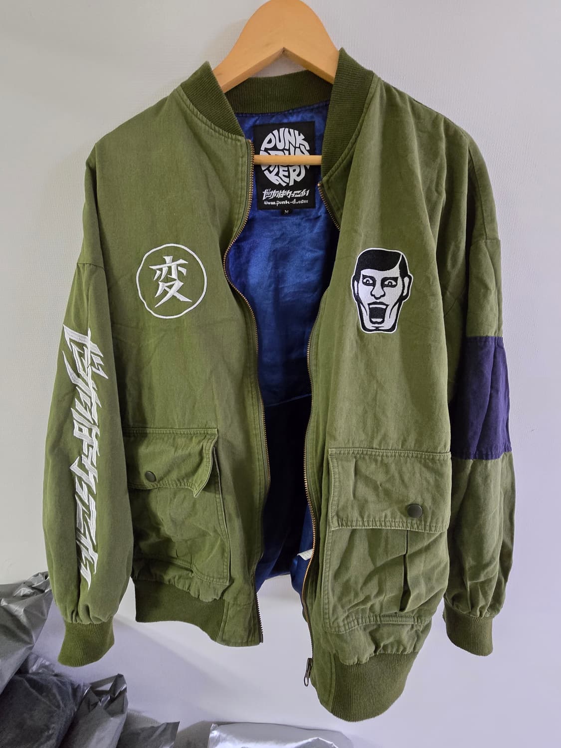 Punkdrunkers 펑크드렁커스 그린 자켓 상품이미지3