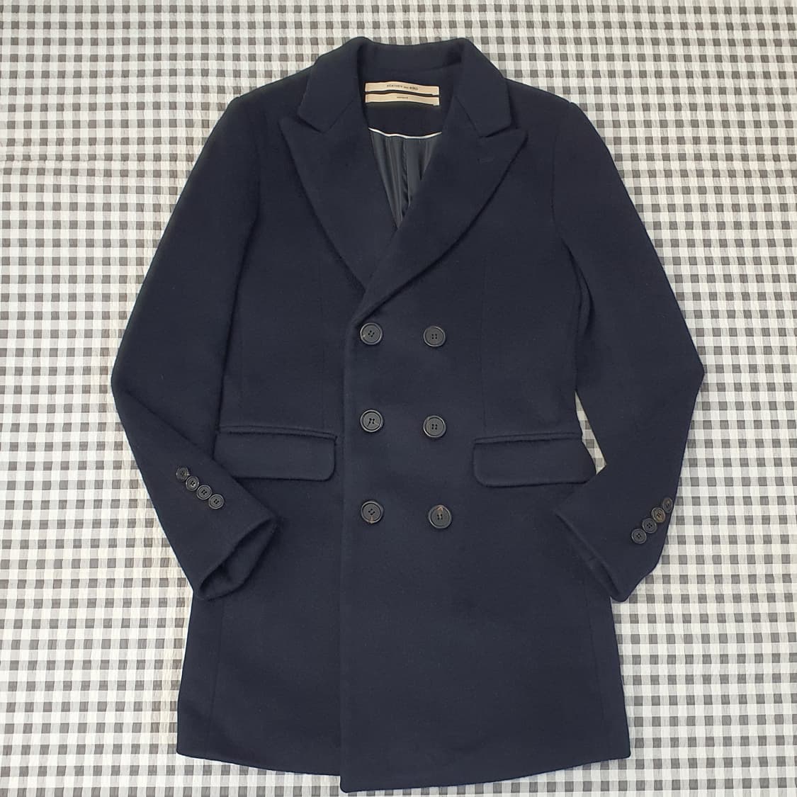 헤든앤미로 슬림핏 더블 코트 자켓 남자95 상품이미지1