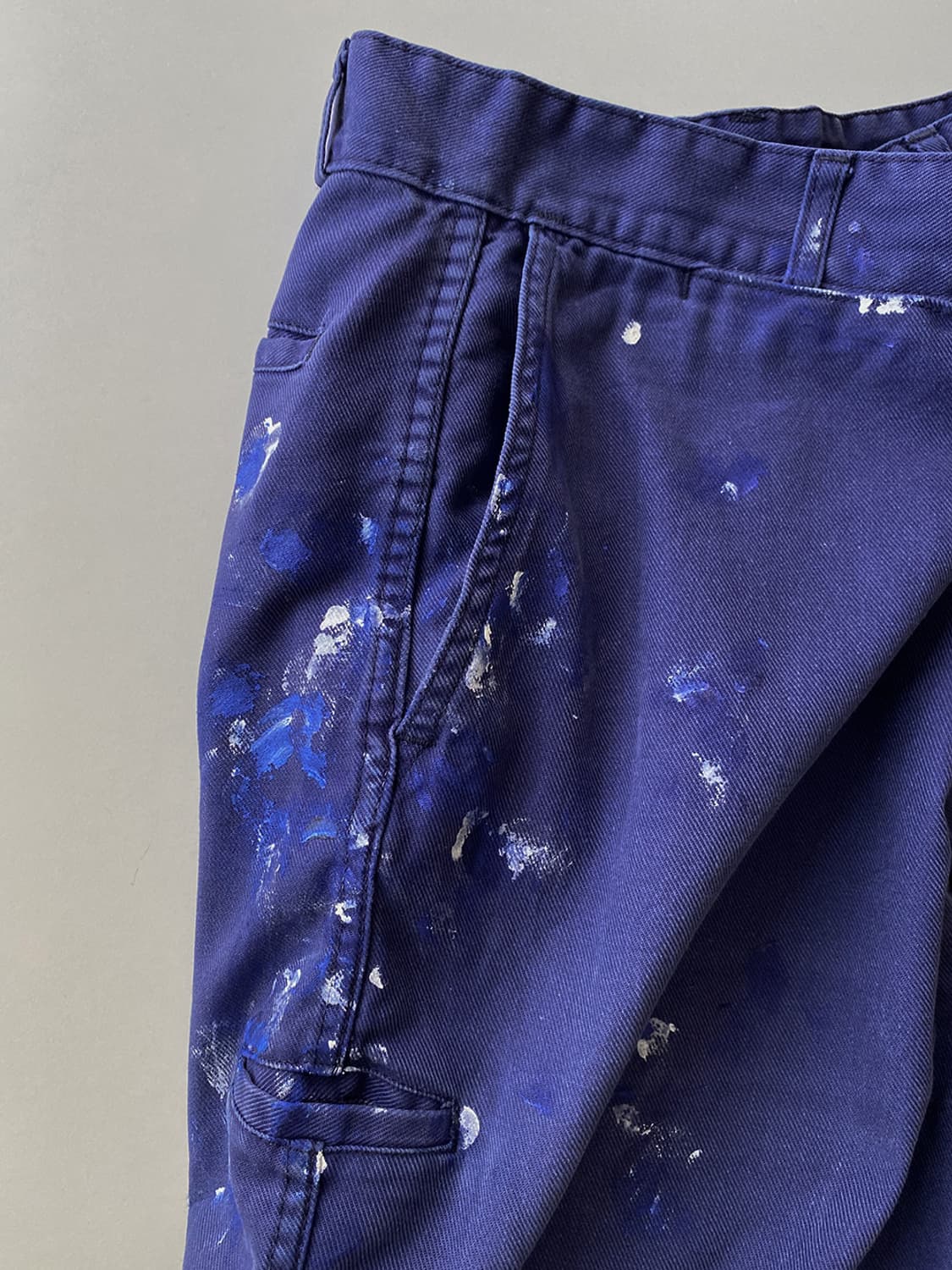 빈티지 오리지널 페인팅 프렌치 워크팬츠 005 상품이미지6