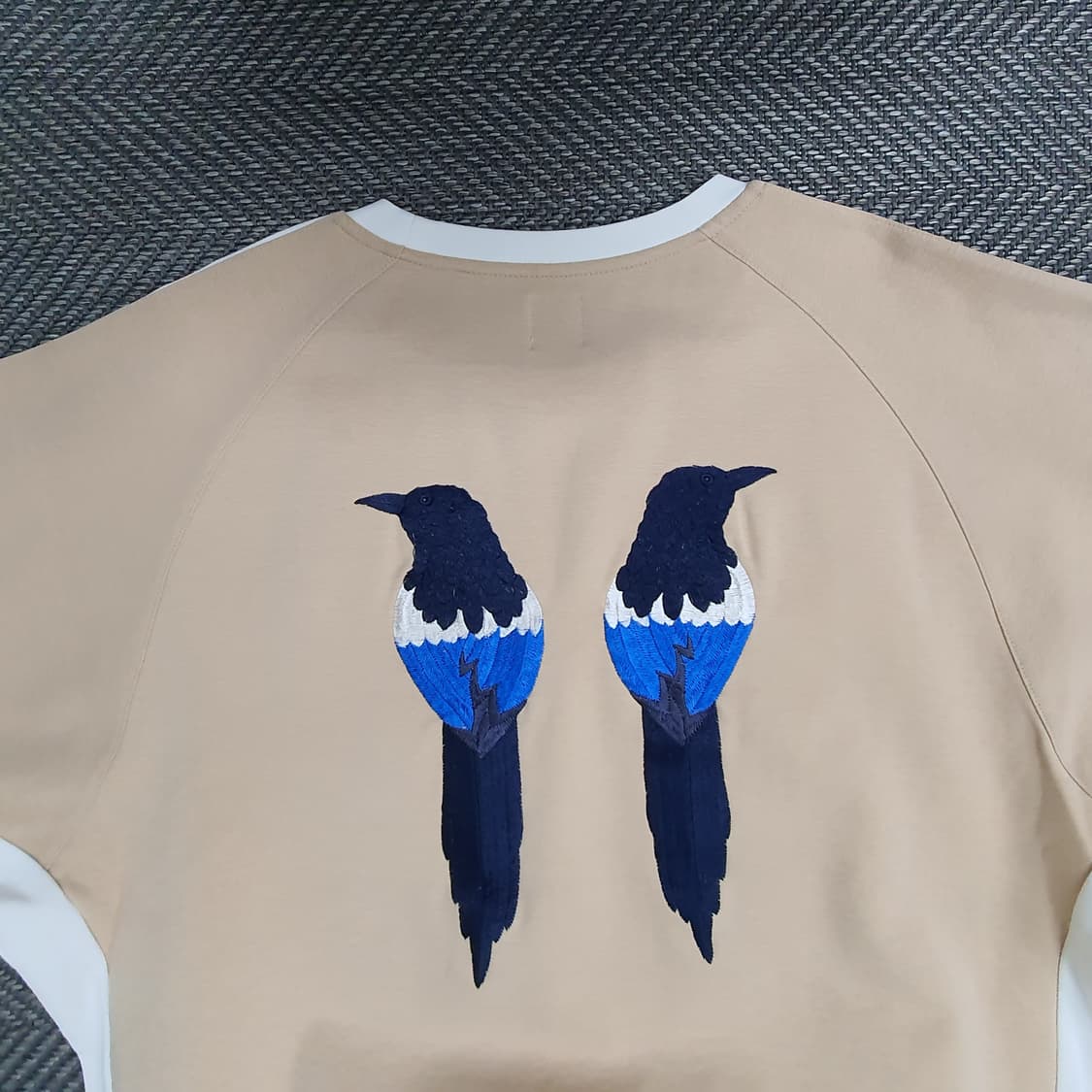 티아이포맨 까치자수 긴팔티 남자105 상품이미지6