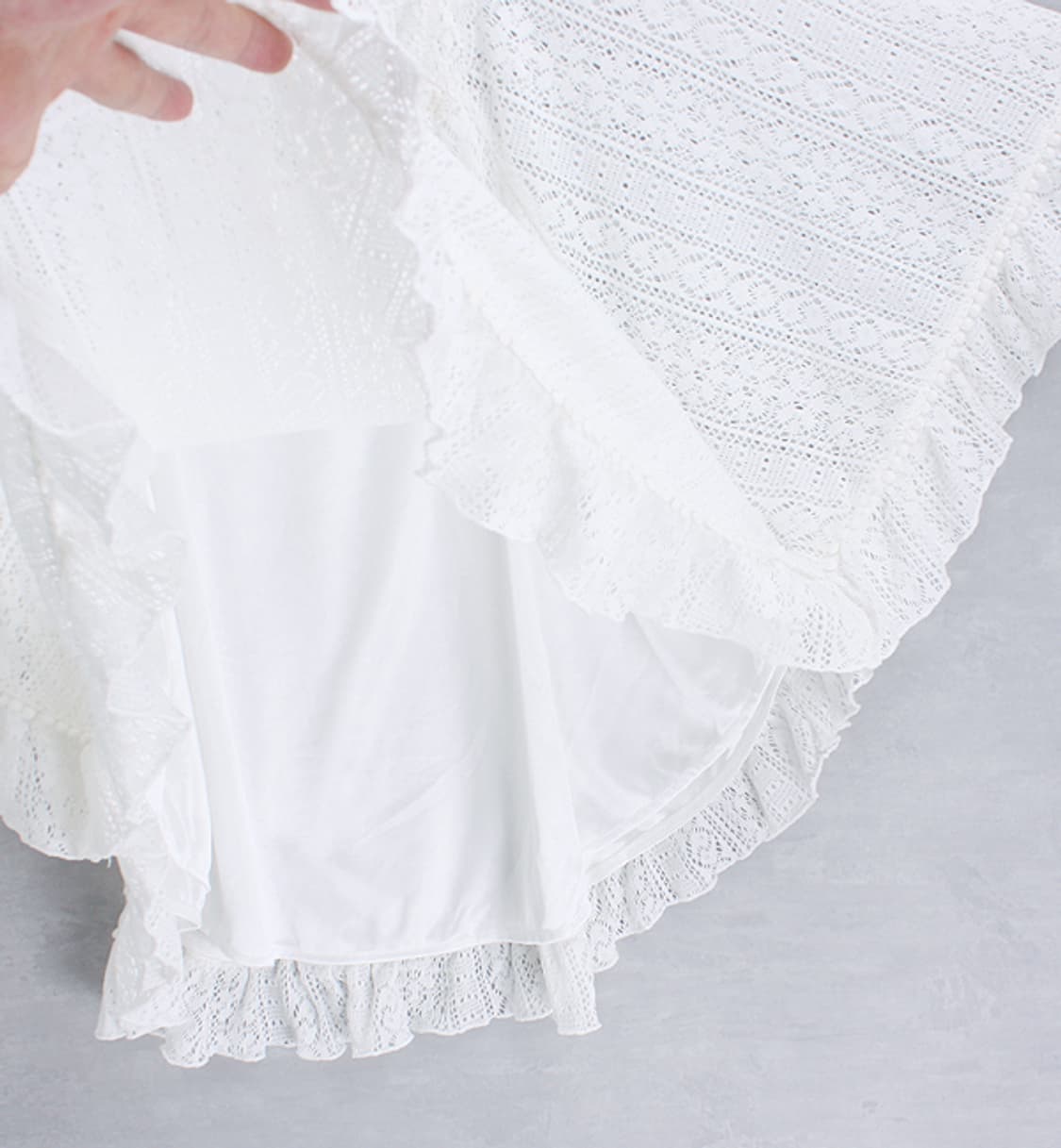 CHANMEAL eyelet lace top _ S5239 상품이미지6