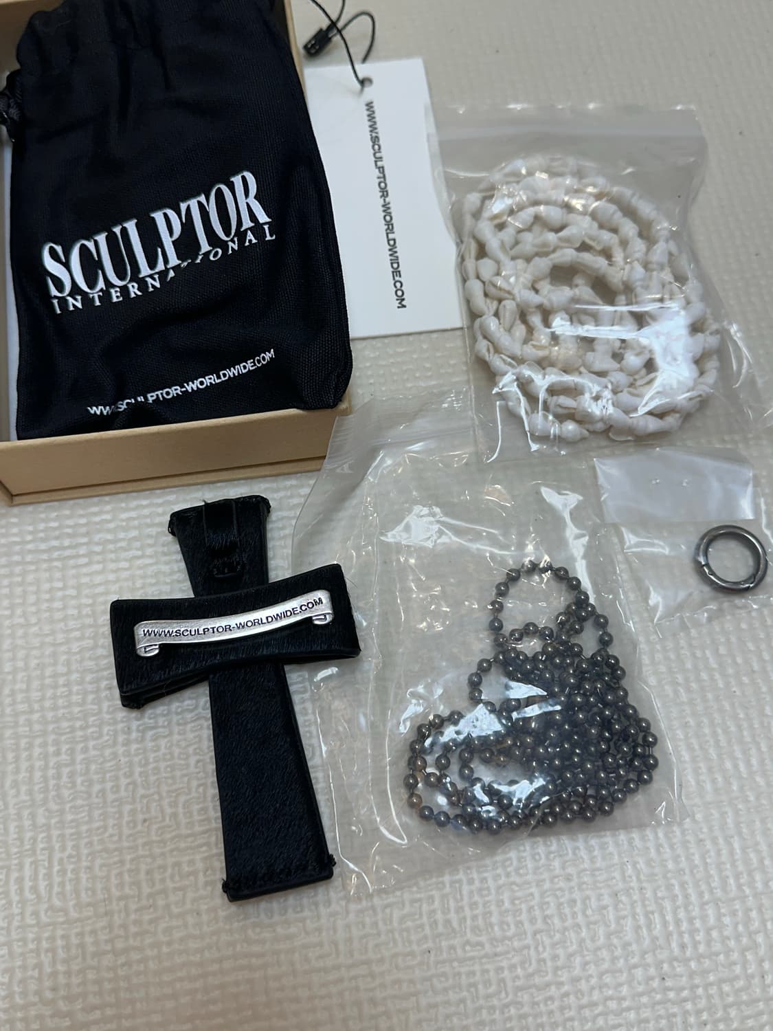 스컬프터 Cross Hair On Strap Wallet black 상품이미지4