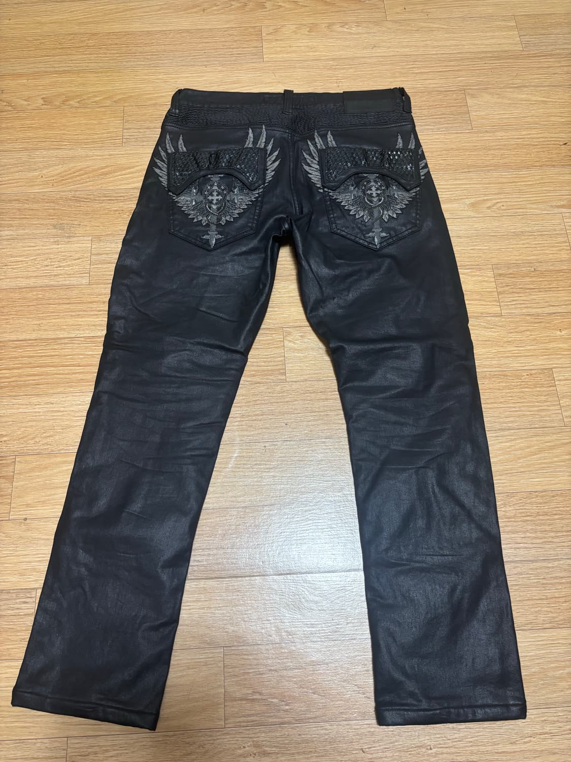 Cloud72 레더 패치 블랙 상품이미지1