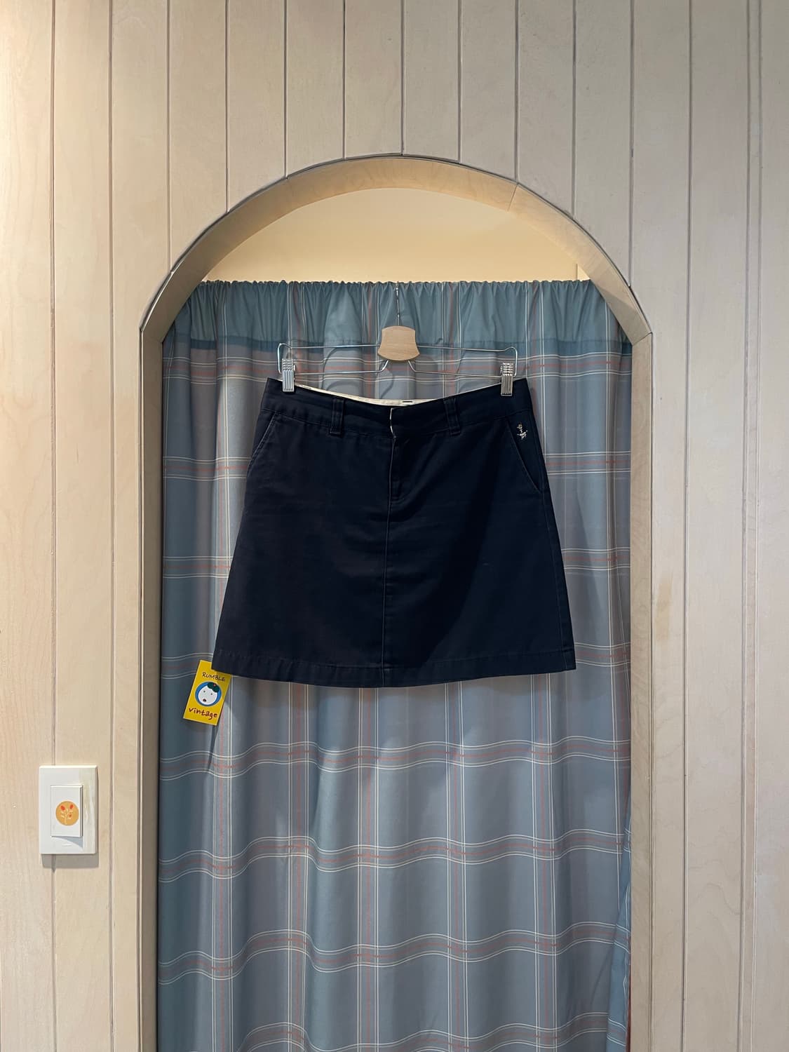 티니위니 네이비 코튼스커트 상품이미지1