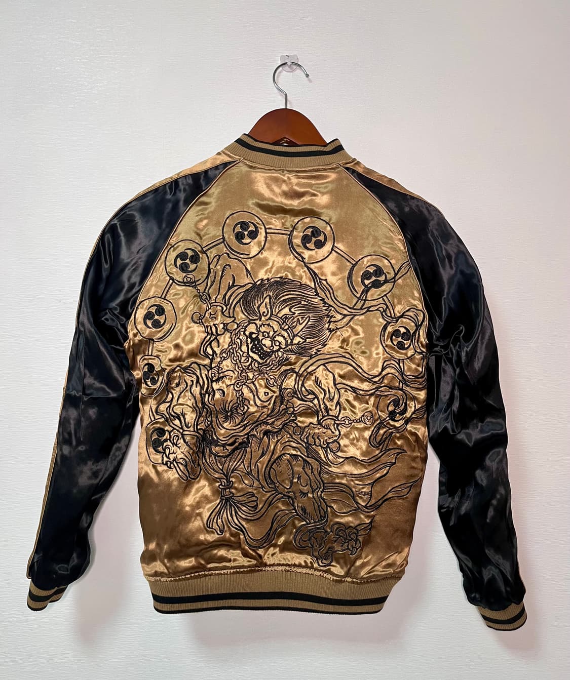 카라쿠리 타마시•스이/ 풍신 뇌신 양면 스카잔 (새상품) 상품이미지7