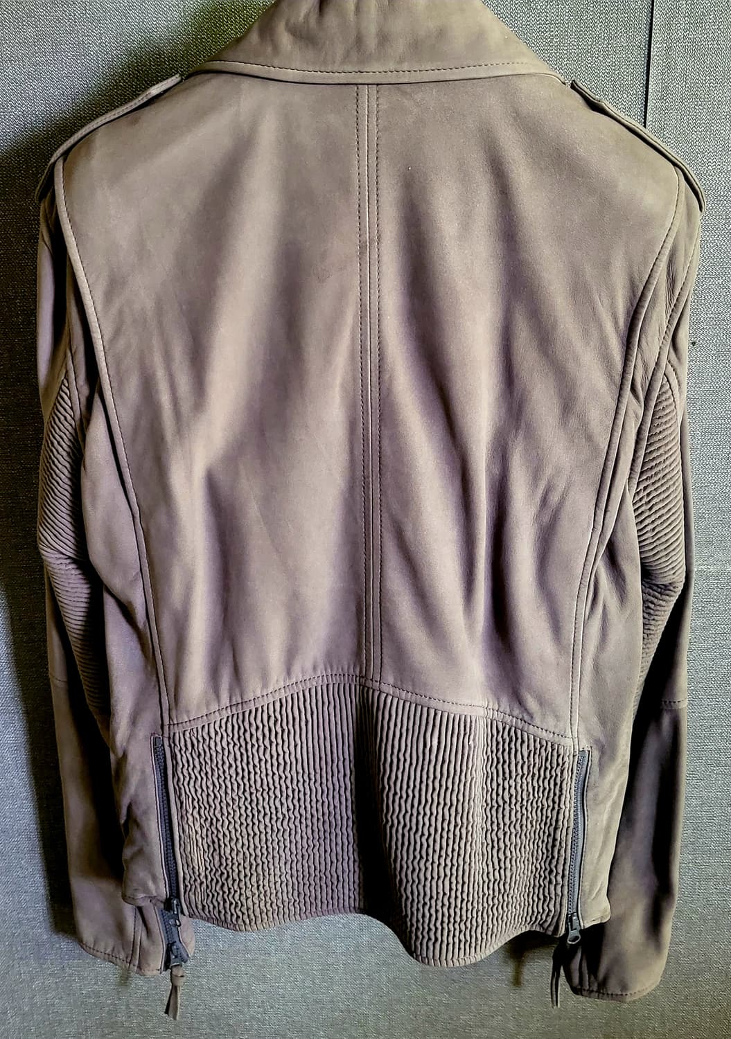 [미사용 새상품] 앤드류마크 램스킨 레더자켓 상품이미지5