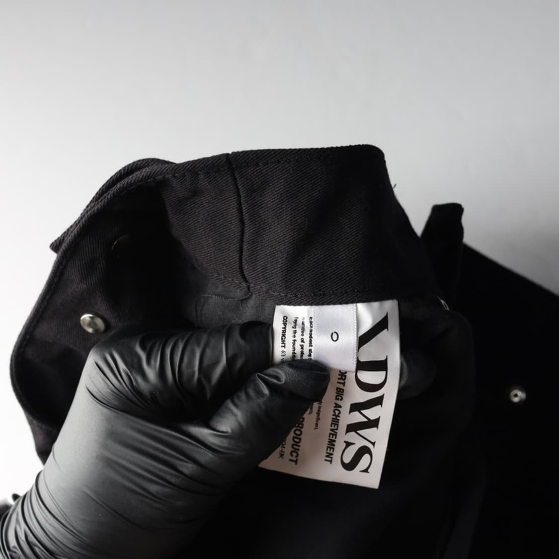 아이돈워너셀 입체 포켓 커브드 와이드 카고 팬츠 블랙 상품이미지7