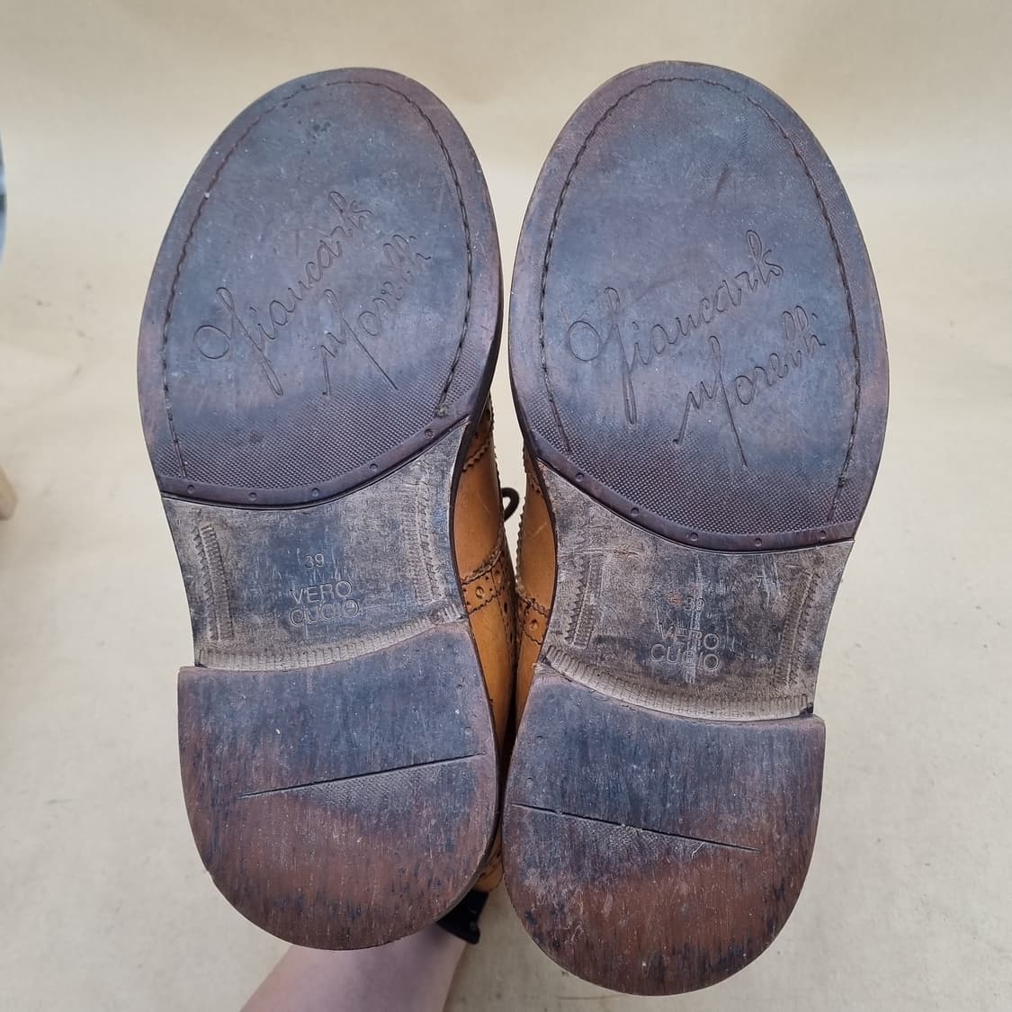 장까를로모렐리 부츠 실사이즈255 상품이미지3