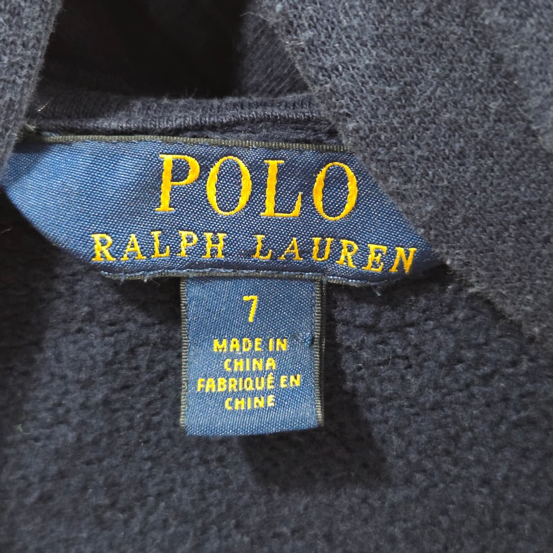 폴로랄프로렌 키즈 기모 후드집업 7 상품이미지3