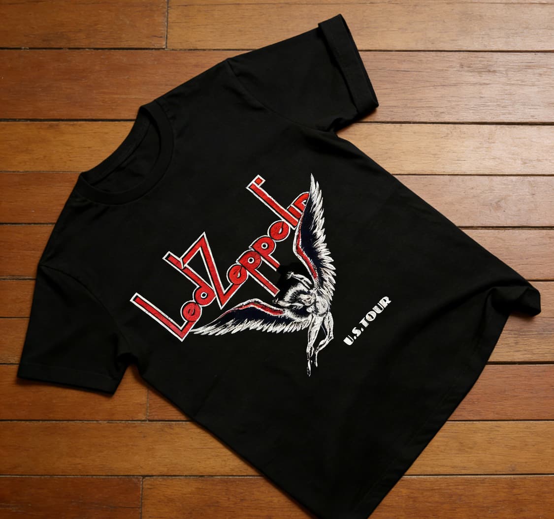 [새상품 L사이즈] Led Zeppelin 커스텀 반팔 (U.S.TOUR 상품이미지3