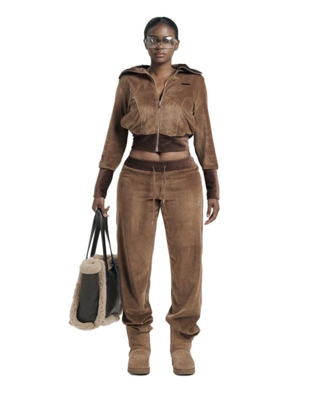 오도어 벨벳 트레이닝 셋업 상품이미지1