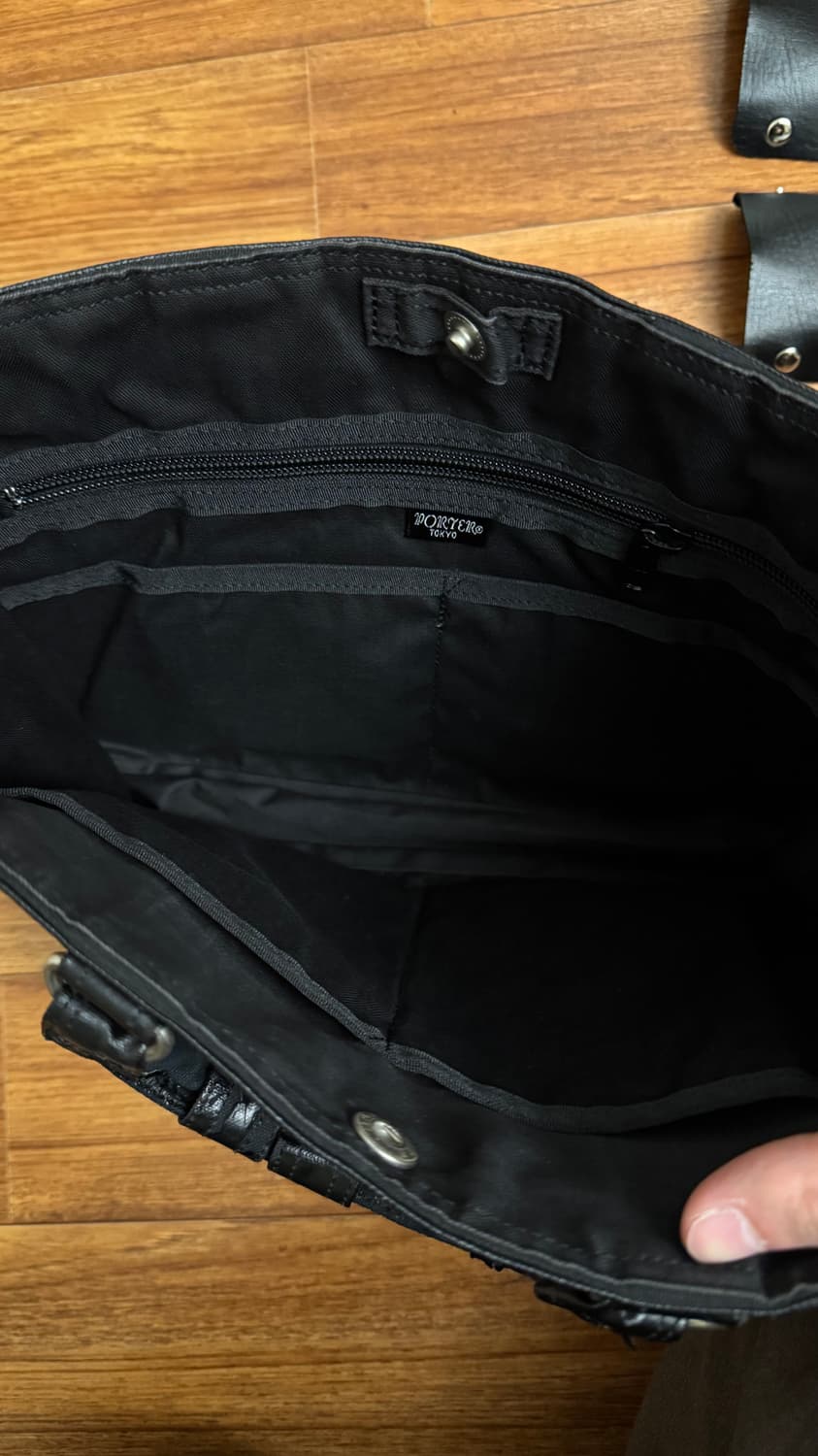 요시다 포터 레더 핸드백 YOSHIDA POTER 상품이미지4