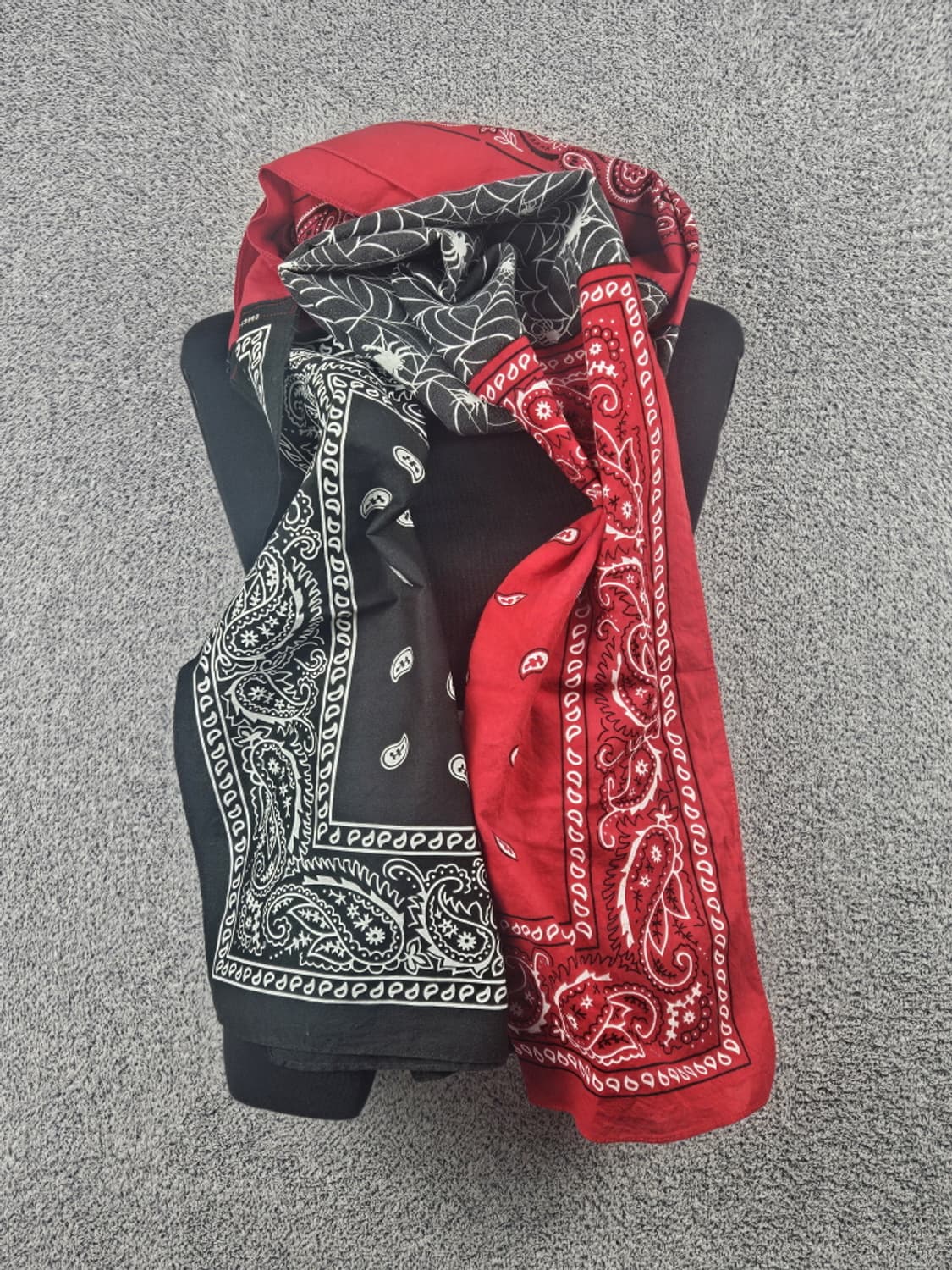 반다나 리워크 커스텀 스카프 머플러 / 10423 상품이미지1