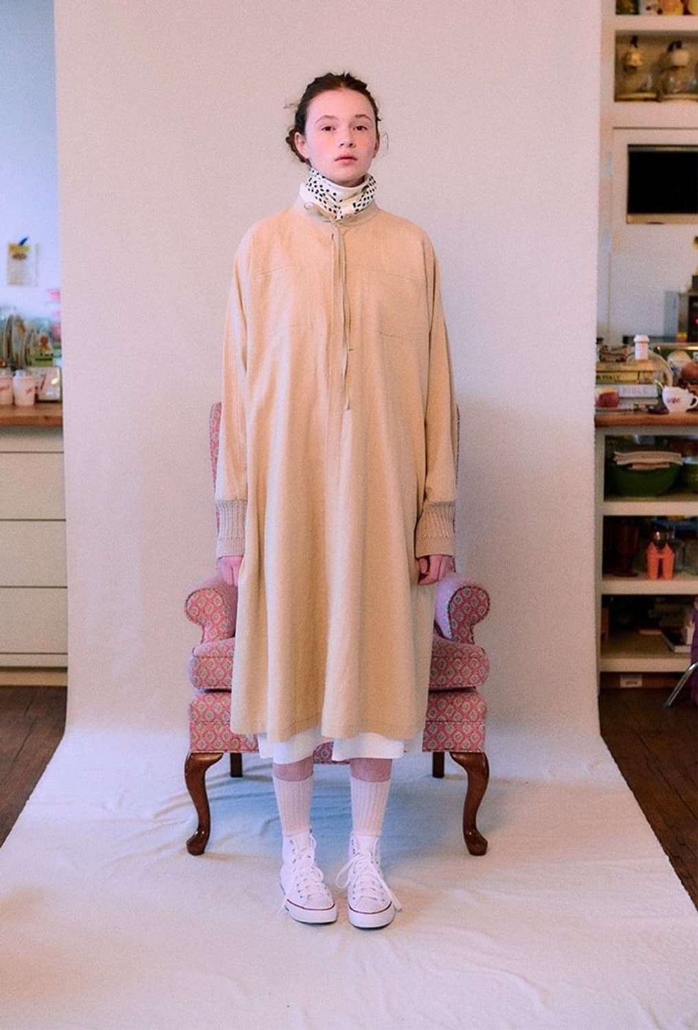 viaplain 비아플레인 셔츠 롱원피스 상품이미지2