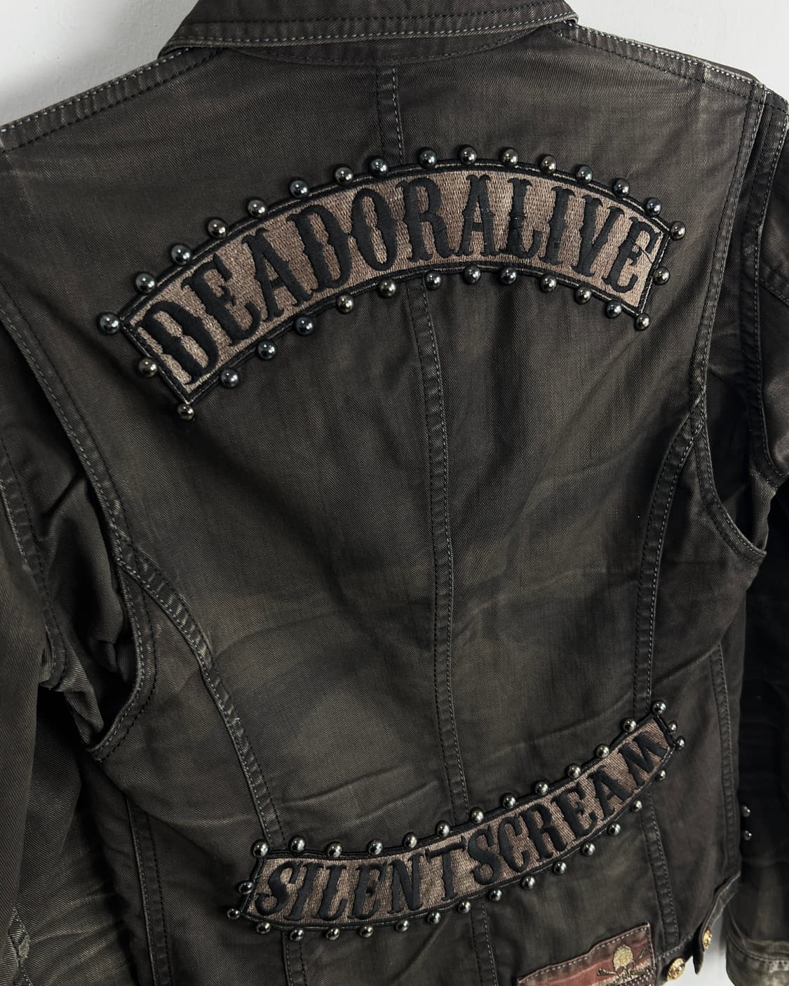 ROEN SKULL STUDDED JACKET 상품이미지7