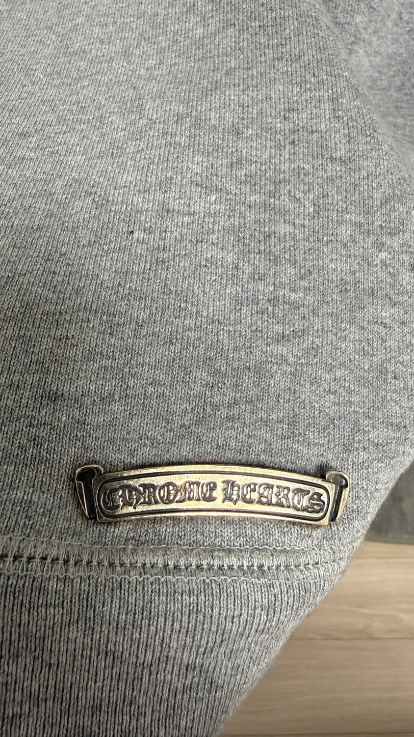 [L] 크롬하츠 페이퍼잼 하프집업 그레이 상품이미지8