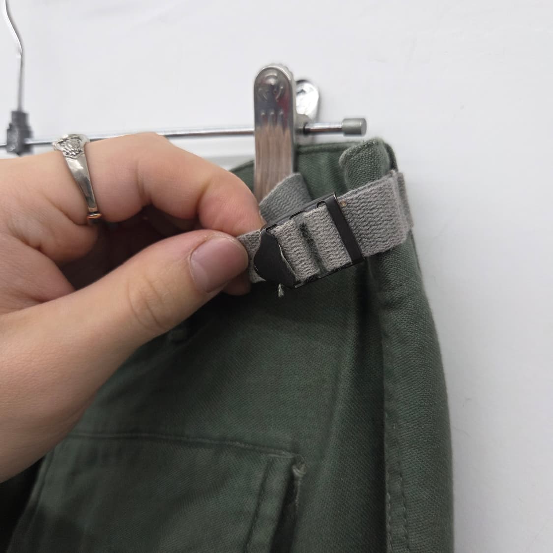 USA 카고 조거 팬츠 그린 31in 상품이미지8