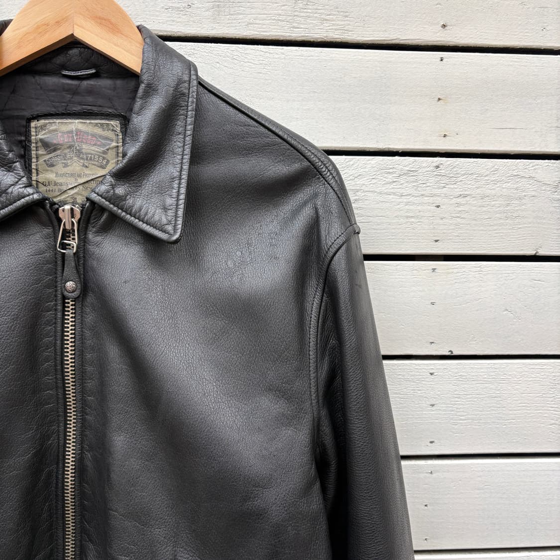 Get Used 90s 겟유즈드 빈티지 레더 가죽 자켓 상품이미지3