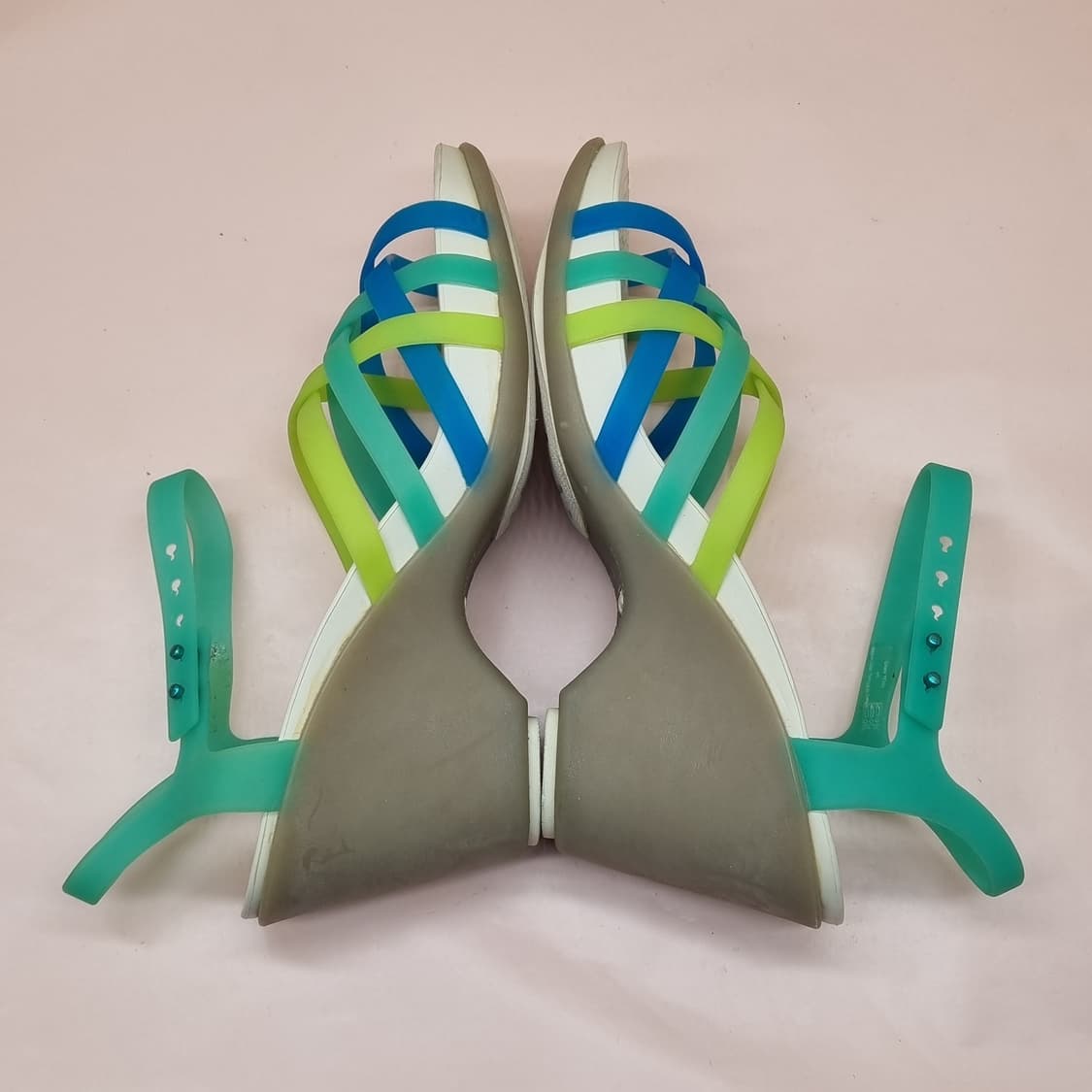 크록스 후라체 여성웨지샌들w6 230 굽8 상품이미지5