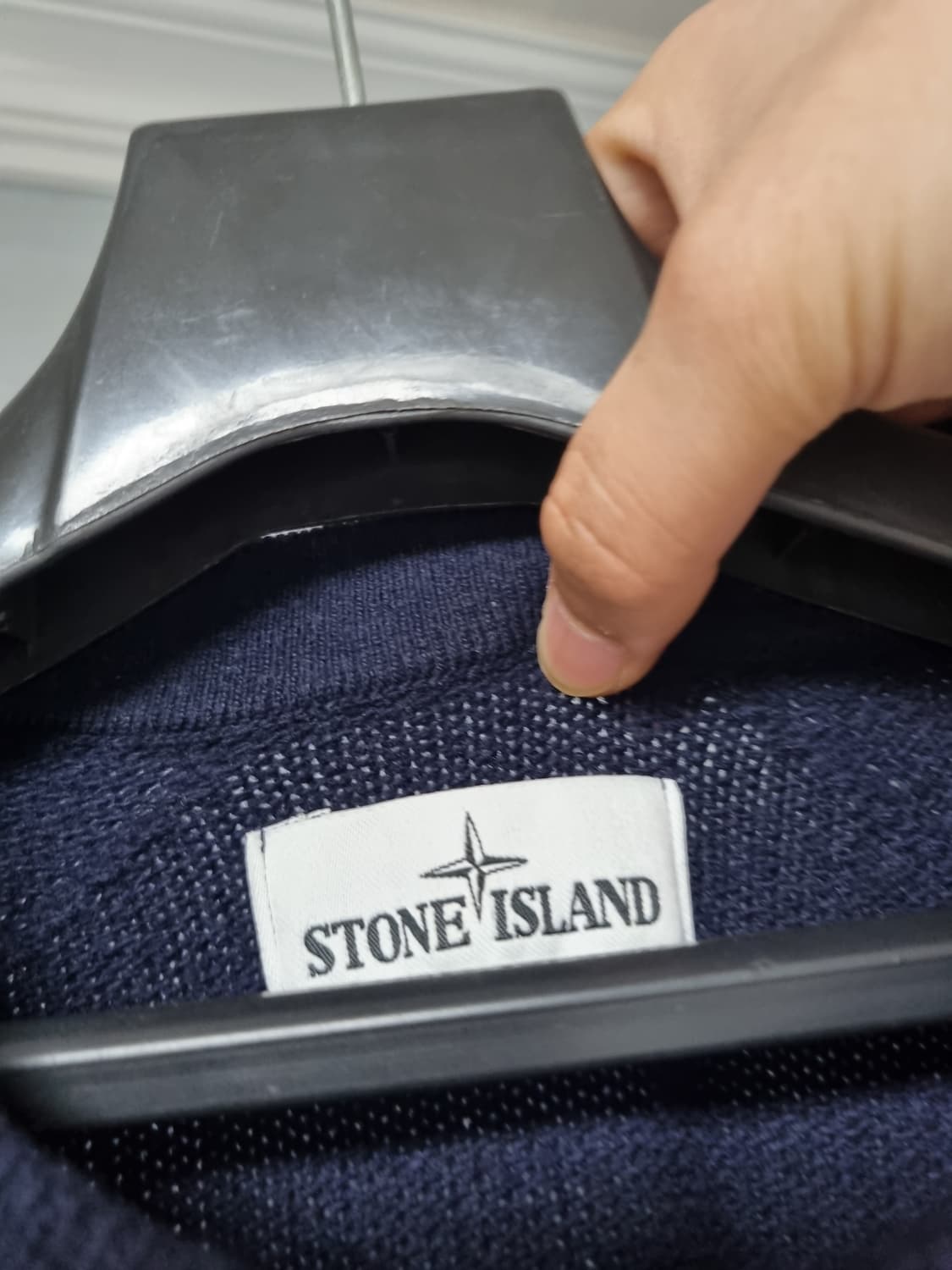 스톤아일랜드 네이비 니트 상품이미지4