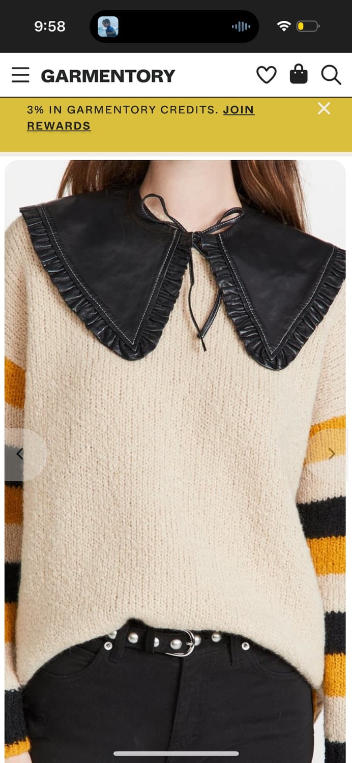 가니 레더 페이크 카라 상품이미지4