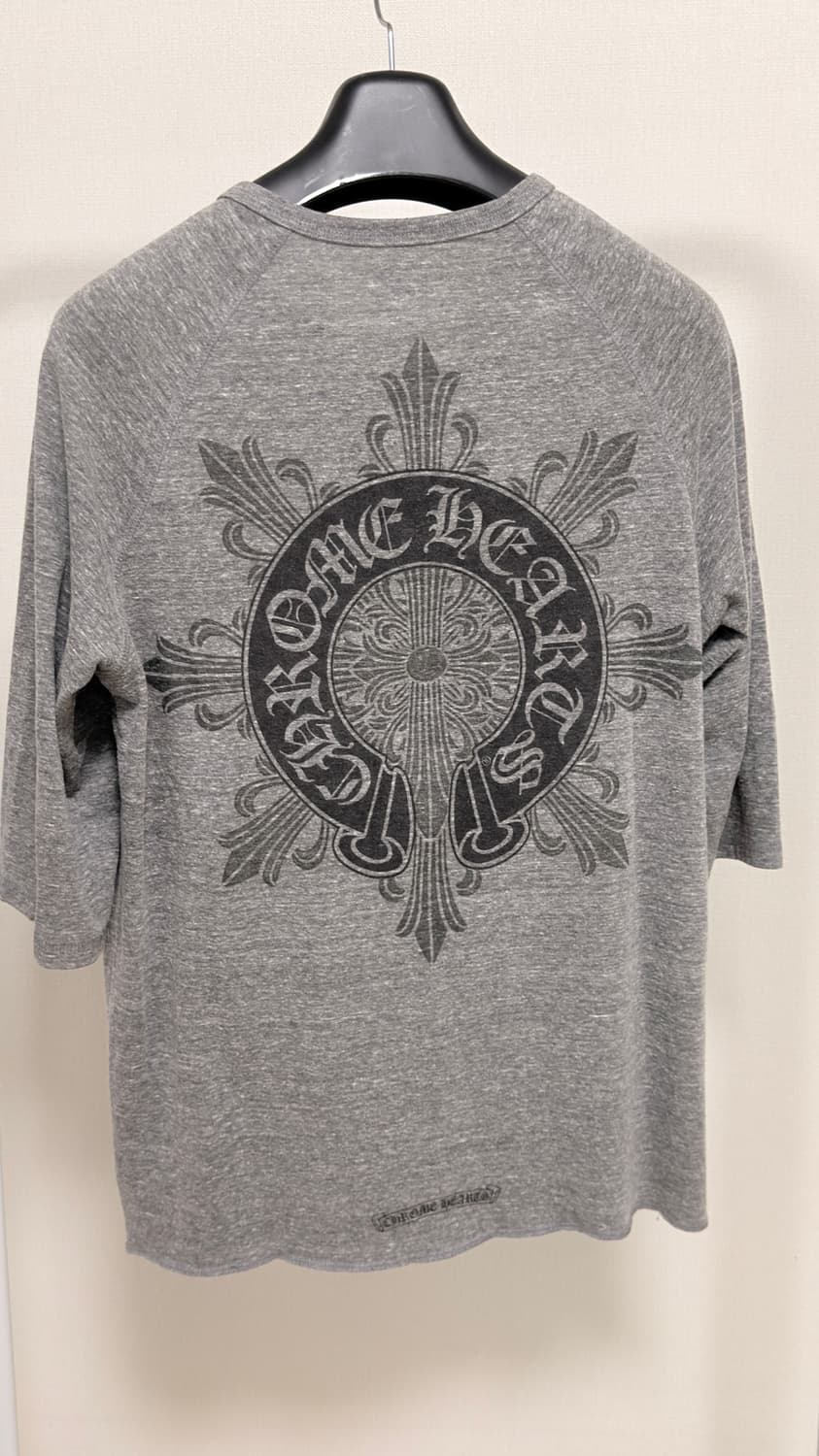 00s 올드크롬하츠 플로랄 홀스슈 헨리넥7부 L 상품이미지2