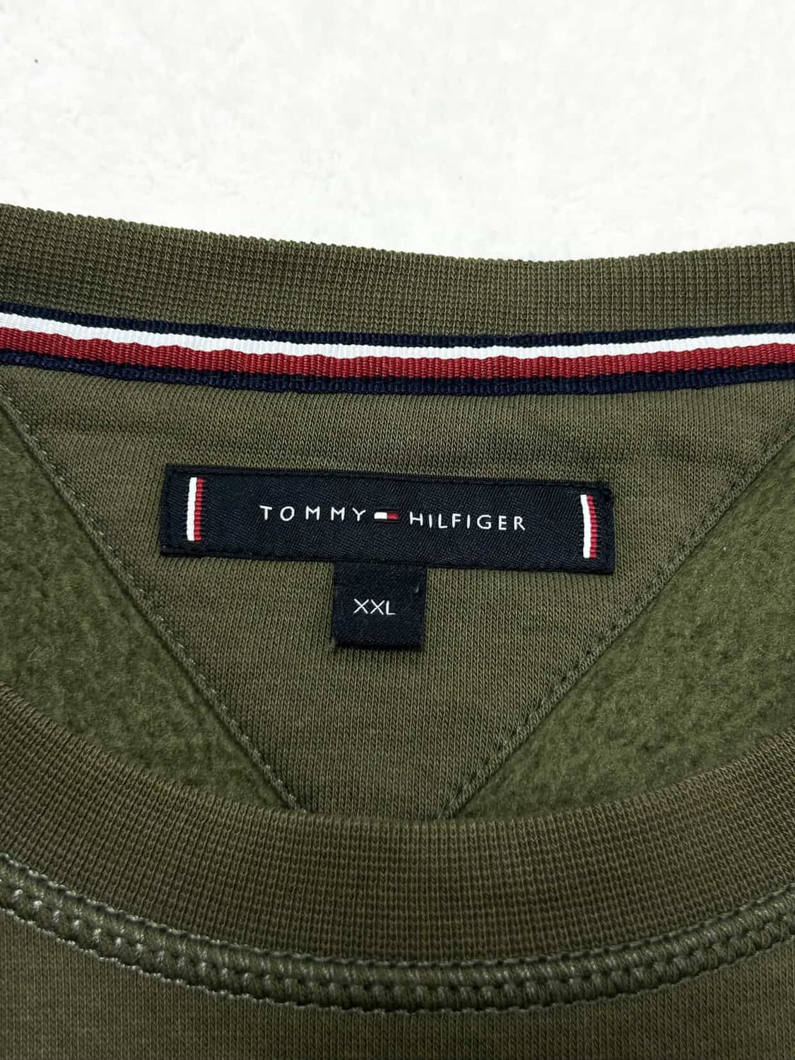 타미힐피거 빅로고 카키 맨투맨 상품이미지7