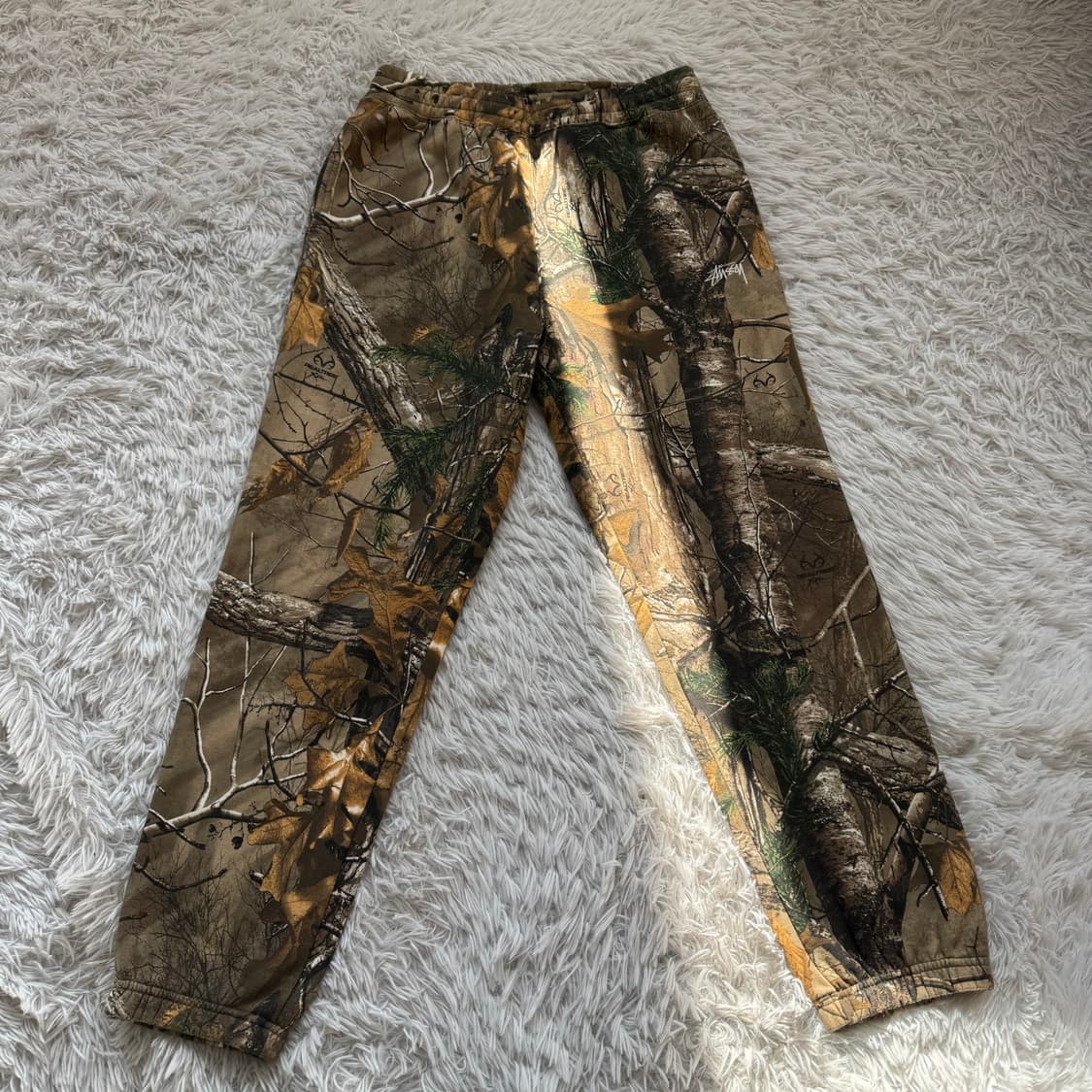 STUSSY 일본빈티지 스투시 리얼트리 스웻팬츠 스투시 츄리닝바지 m 상품이미지2