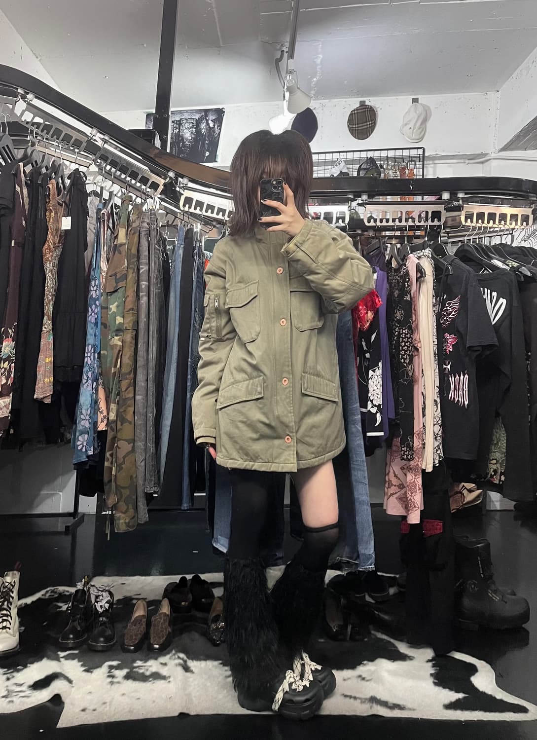 스투시 카키 포켓 자켓 상품이미지1