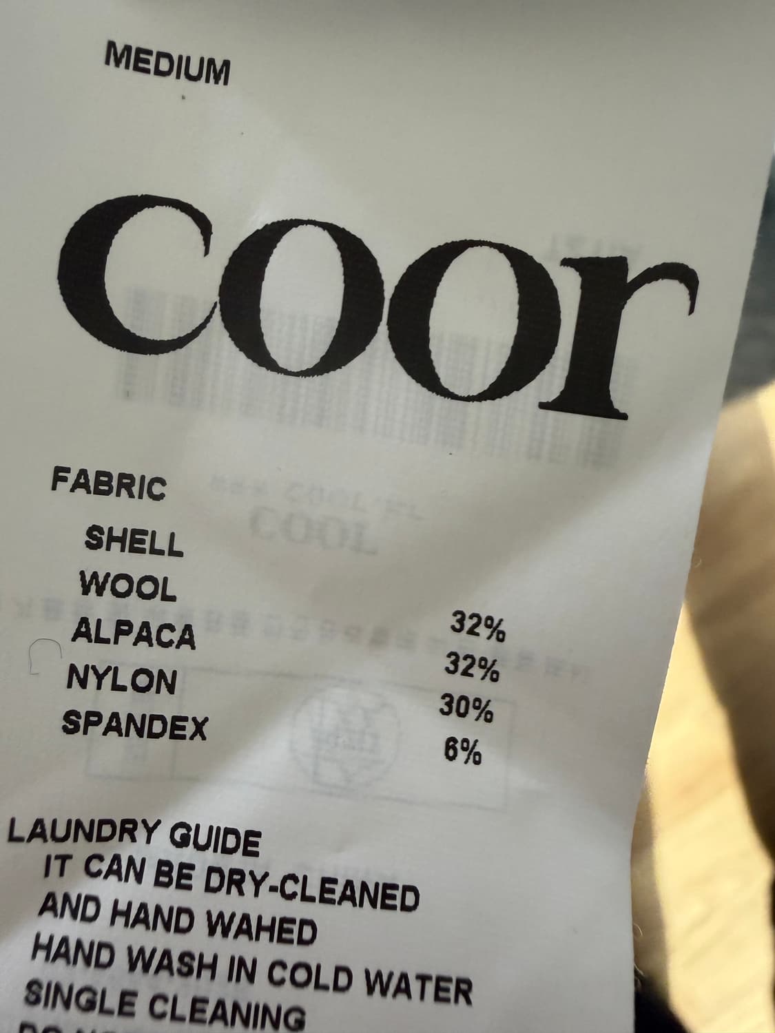 쿠어 헤어리 알파카 블렌드 크루넥 스웨터 상품이미지5