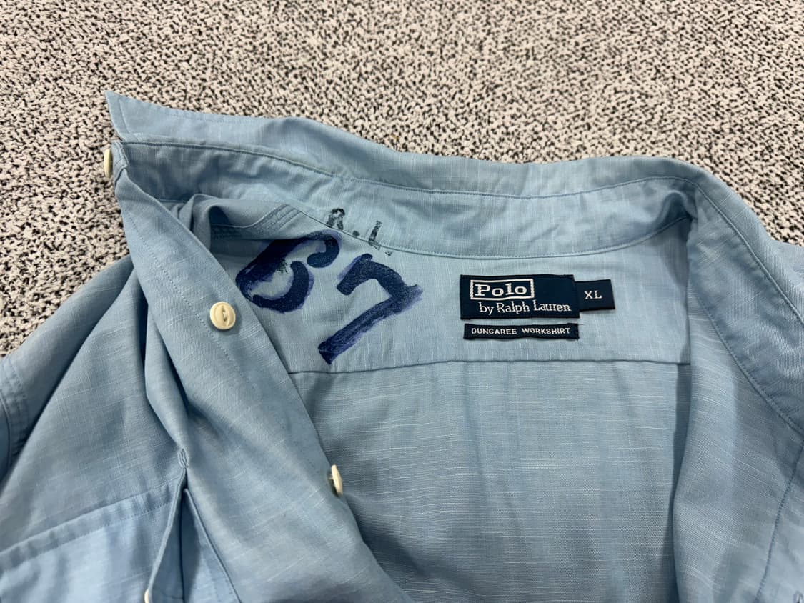 폴로 랄프로렌 덩가리 워크셔츠 상품이미지4