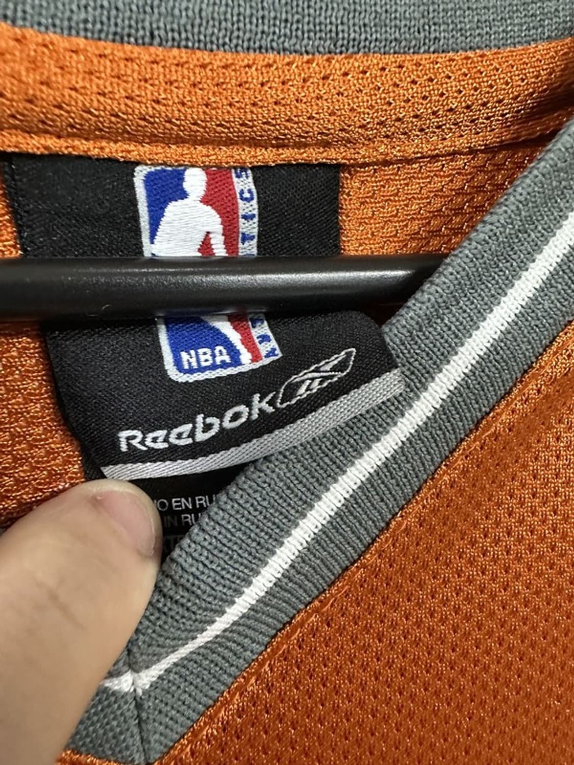 [XL] REEBOK NBA 피닉스선즈 스터드마이어 어센틱 농구저지 상품이미지6