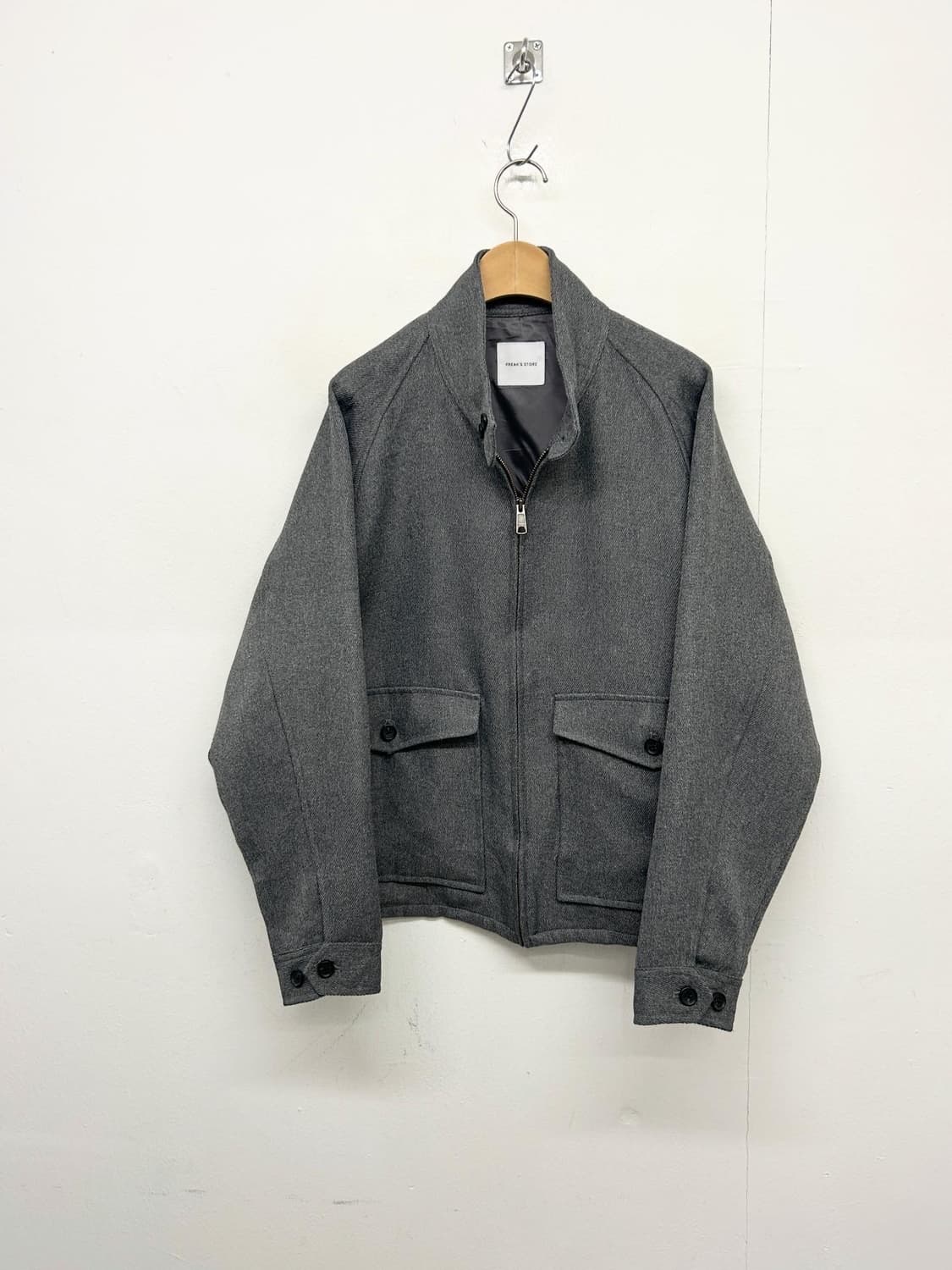 프릭스 스토어 그레이 집업 블루종 상품이미지1