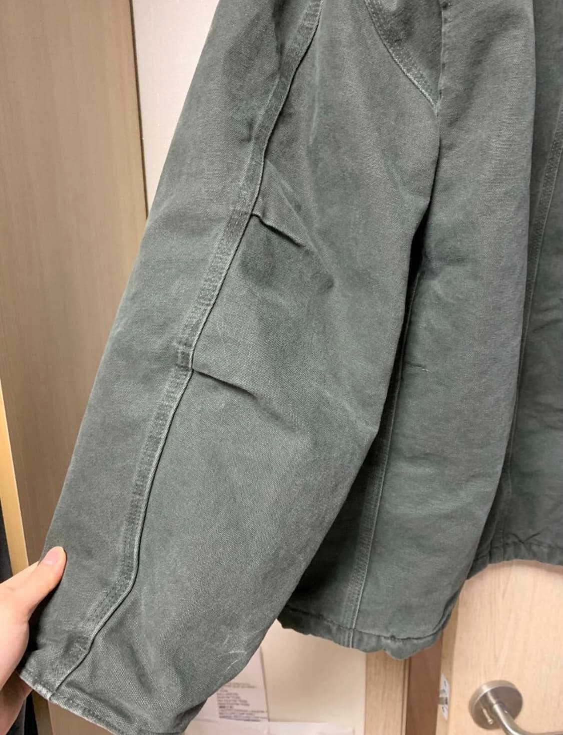 칼하트 c26 워크자켓 디트로이트 자켓 산타페 자켓 모스 L 신품급 상품이미지3