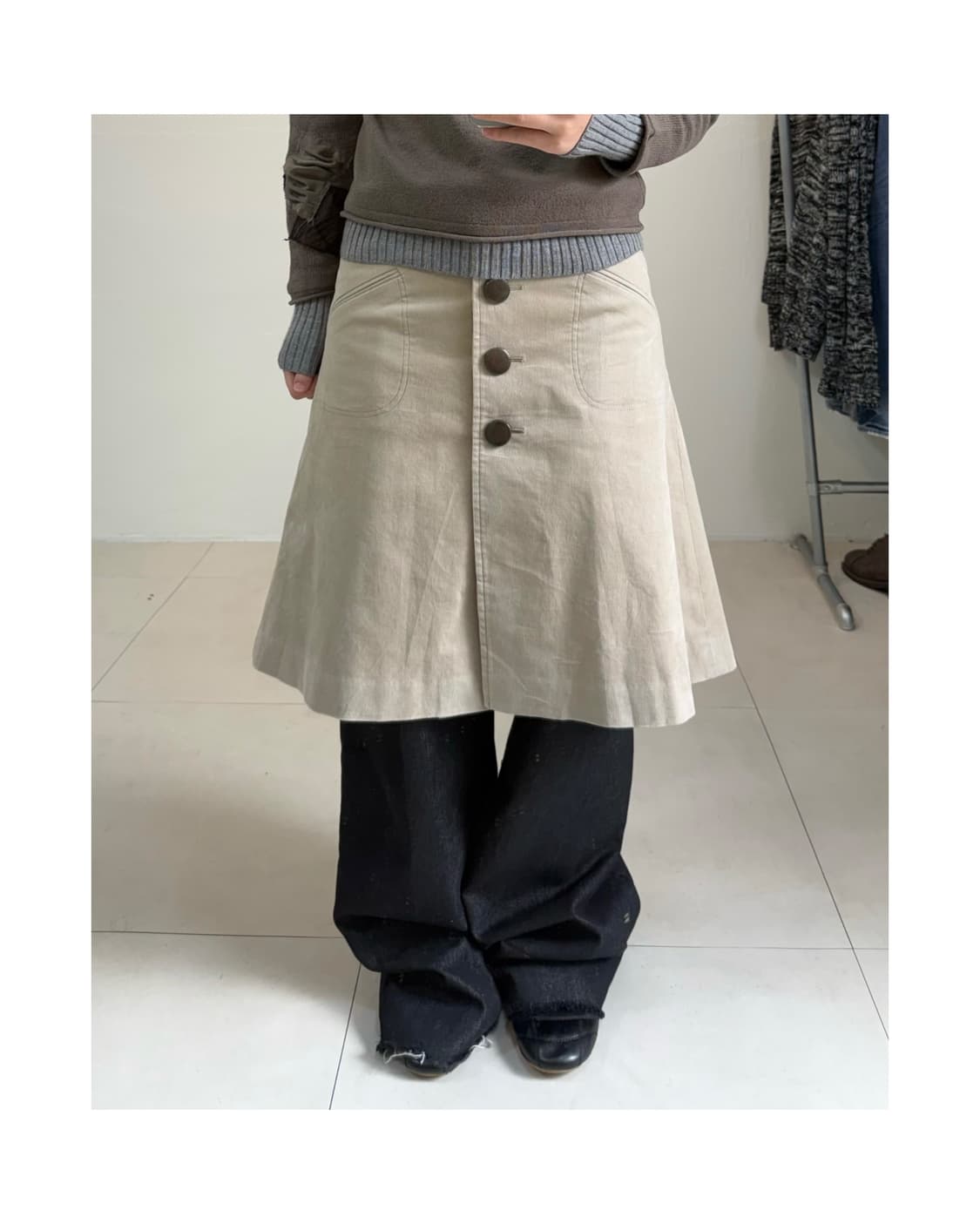 Universal language 스커트 상품이미지1