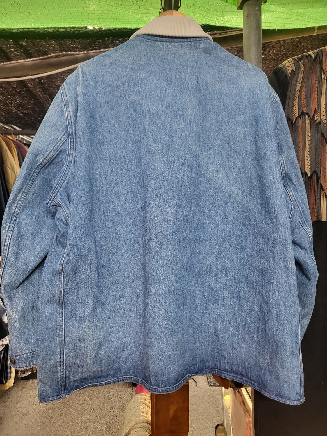 엘엘빈 usa 90s 필드 코트 청자켓 상품이미지6