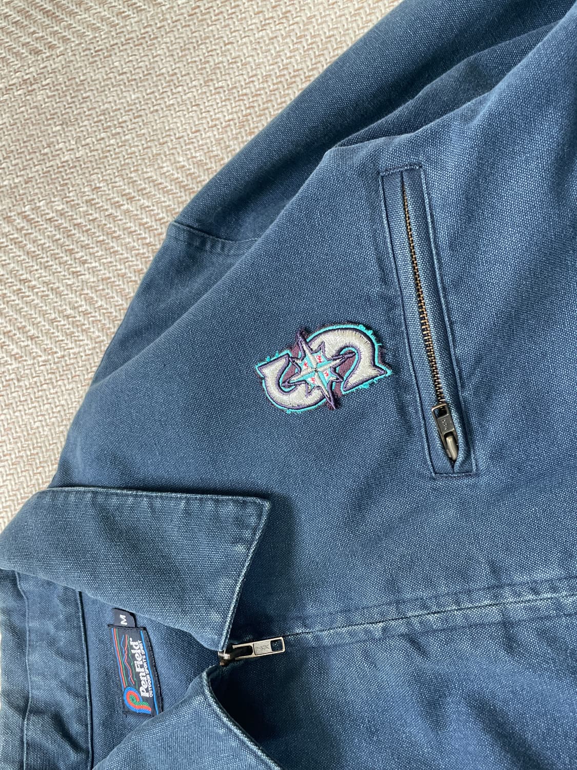 펜필드 자수 로고 집업 워크 자켓 상품이미지5