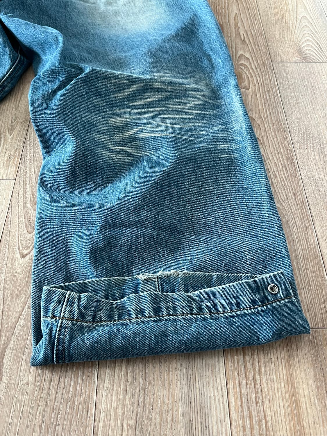 Etce 워시드 배기진 상품이미지6