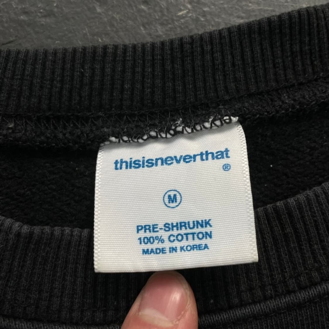 100 디스이즈네버댓 맨투맨  상품이미지3