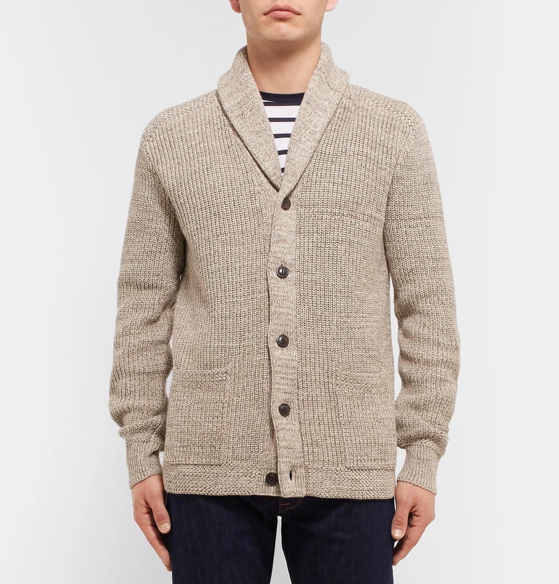 정품 랄프로렌 숄카라 남자 가디건 (신세계 본점 도장 ㅇ) 상품이미지1